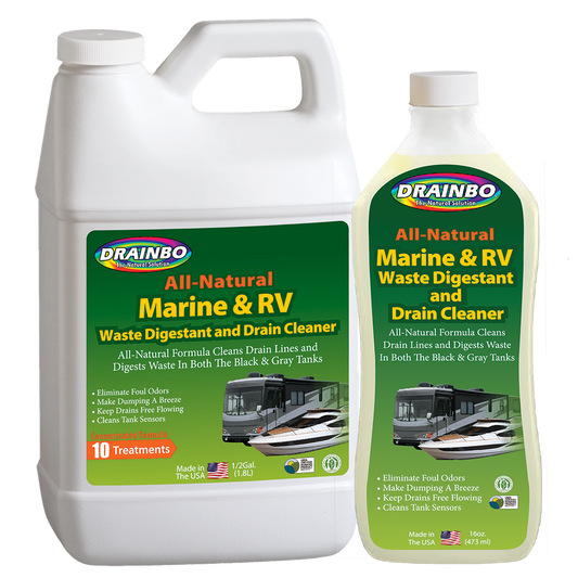 Drainbo® Marine & RV Waste Digestant and Drain Cleaner